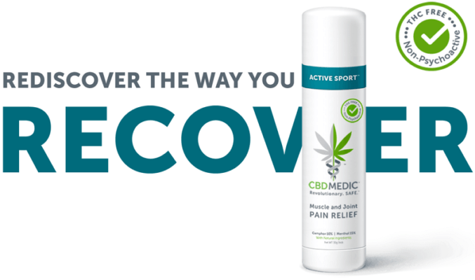 CBDMEDIC - Active sport Pain Relief cream